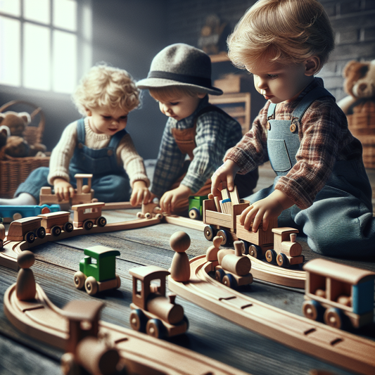 Importância de escolher brinquedos em madeira