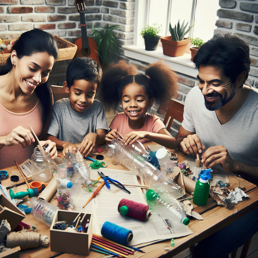 Formas de integrar práticas e brincadeiras sustentáveis em família