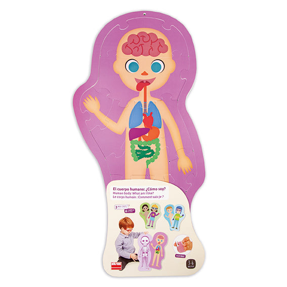 Puzzles do Corpo humano: como eu sou?