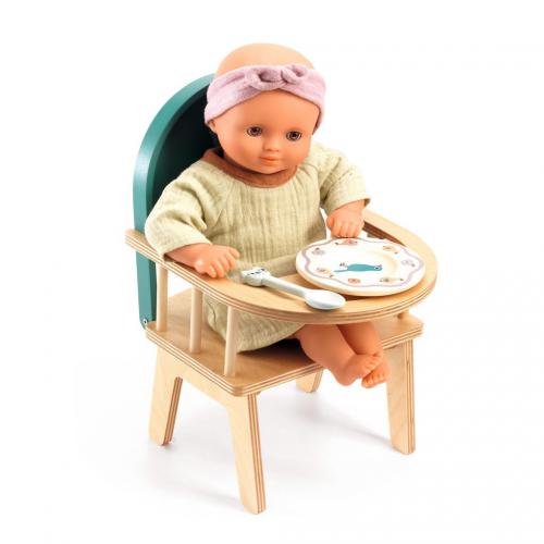 Cadeira de refeição da Djeco para os bebés do seu filho(a)