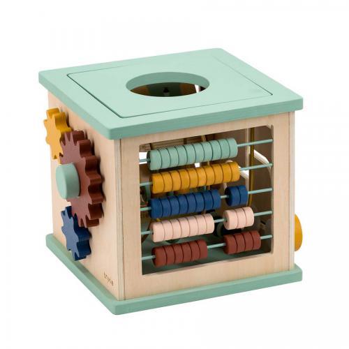 Cubo de Atividade 5 em 1 – Madeira