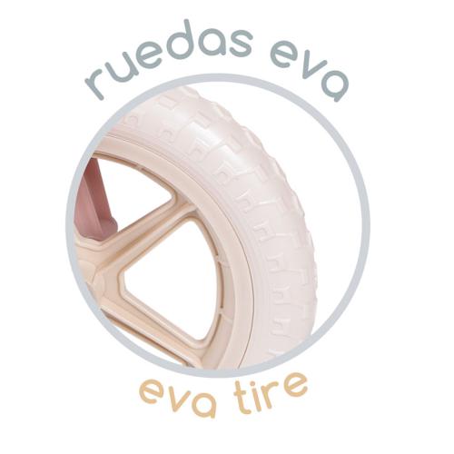 Bicicleta Balance com Pneus EVA da Cuevas