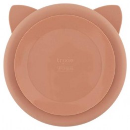 Prato de Silicone com divisórias e Ventosa - Mrs. Cat- Trixie