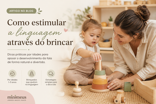 Como estimular a linguagem infantil através do brincar (por idades)