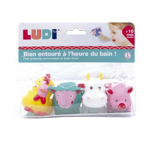 Animais da quinta para o banho- Ludi