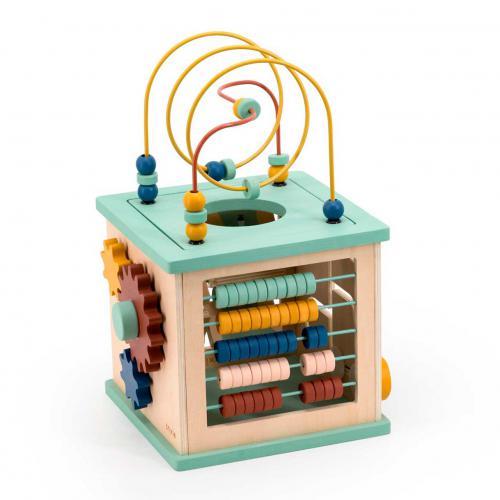 Cubo de Atividade 5 em 1 – Madeira