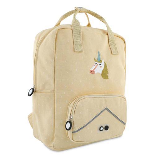 Mochila Grande em Algodão Reciclado — Ergónomica com Refletores e 7 Modelos de Animais a partir dos 3 Anos, Trixie