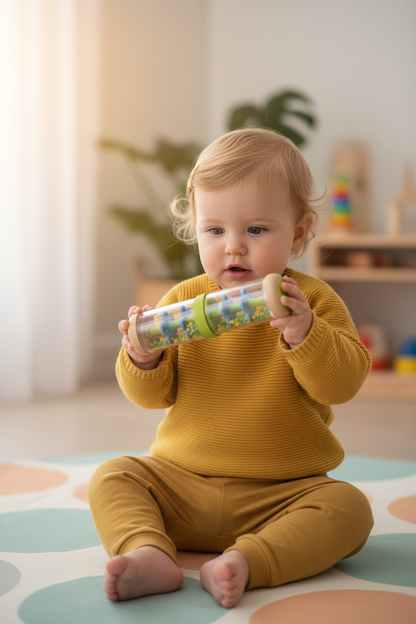 Chocalho Piti Rain Djeco — UGC bebé a explorar