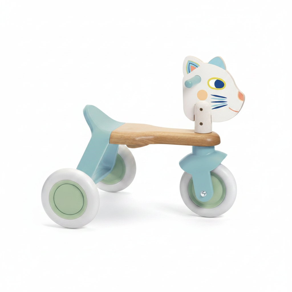 Triciclo Andador BabyScooti — Packshot lateral