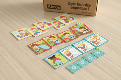 Jogo Sequências Básicas Inclusivas I — Lifestyle sequências na mesa