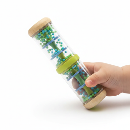 Chocalho Piti Rain Djeco — Contexto bolinhas em cascata