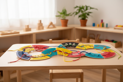 Jogo Cartões Táteis Akros — Lifestyle mesa Montessori