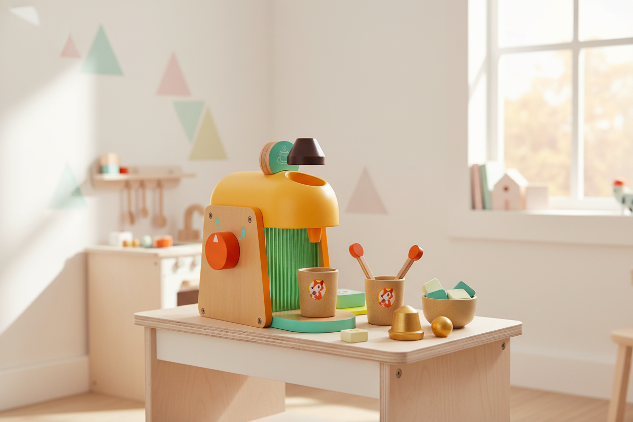 Máquina de Café Djeco — Lifestyle cozinha de brincar