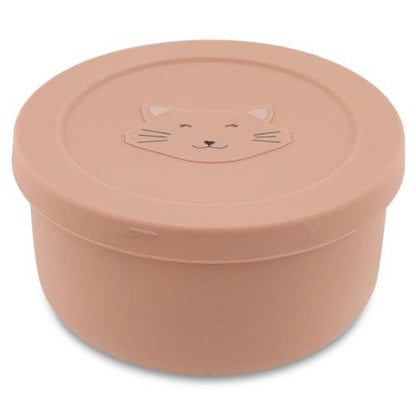 Copo de Silicone para Snacks c/ Tampa - Mrs. Cat- Trixie